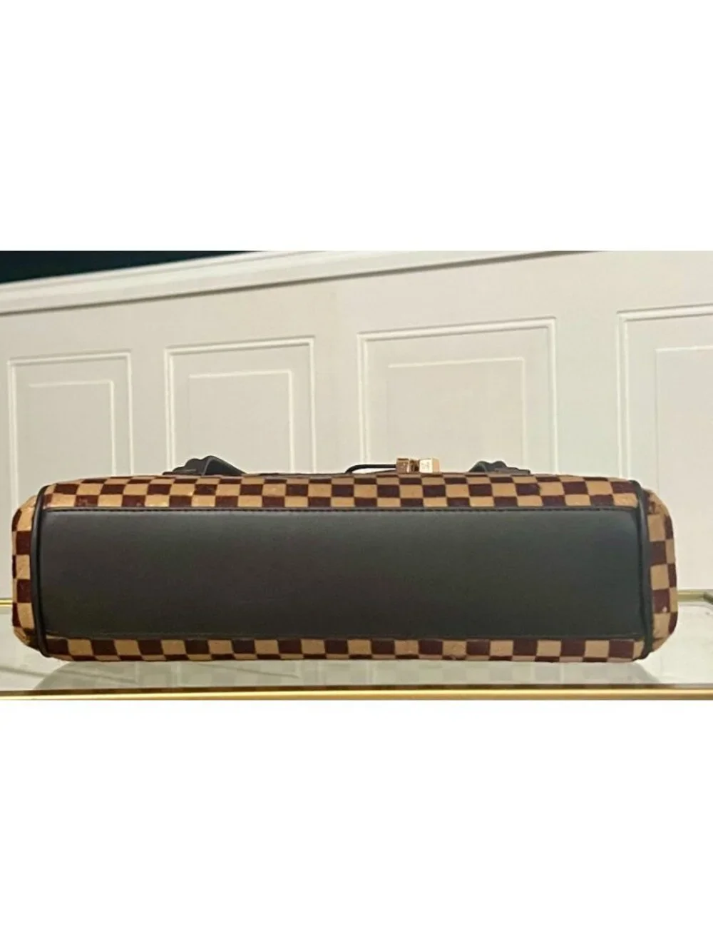 LIMITED EDITION Louis Vuitton  Damier Sauvage Lionne Pony Hair Handbag 623E191P